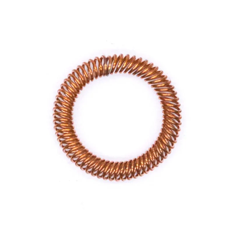 Axial Canted Coil Springs manufactured by CustomSprings