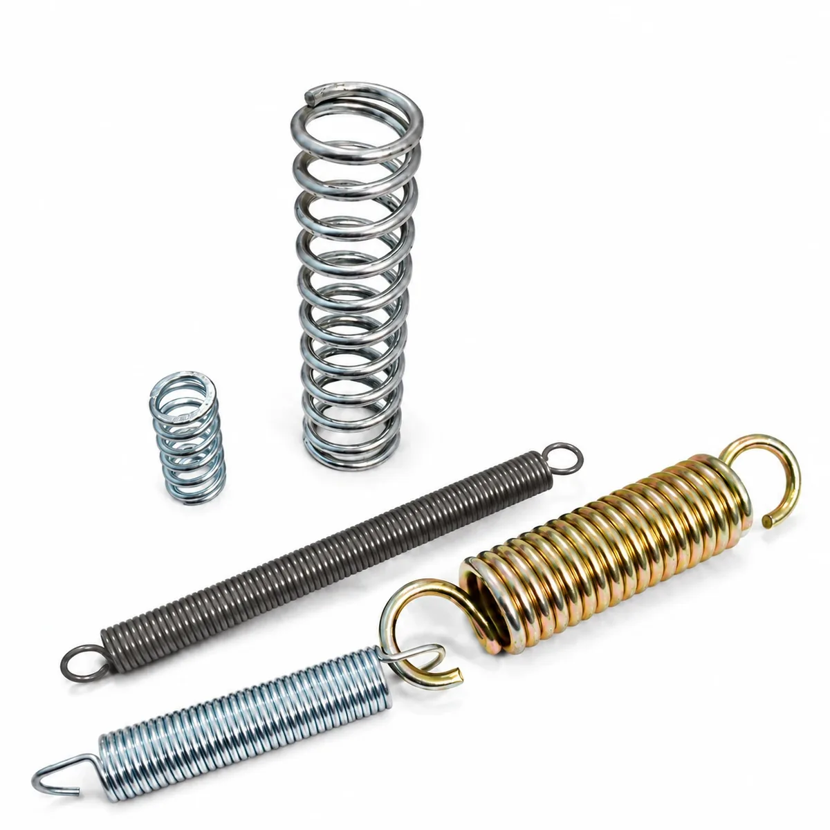 English-Hook Extension Springs manufactured by CustomSprings