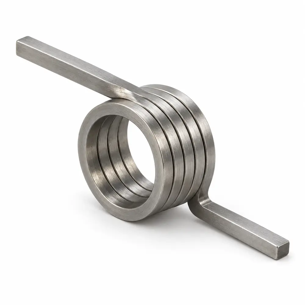 Flat-Wire Torsion Springs — structure illustration