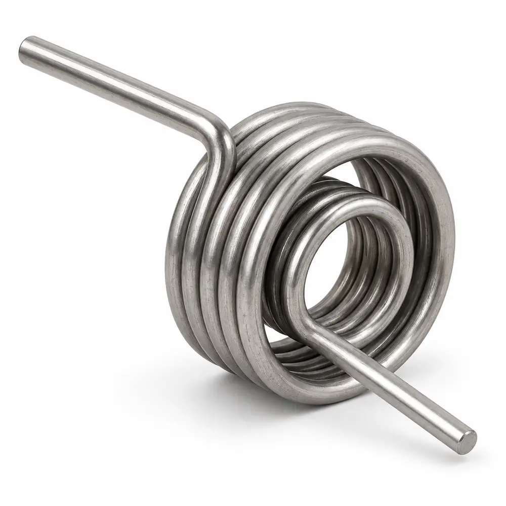 Internal / Concentric Double Torsion Springs — structure illustration