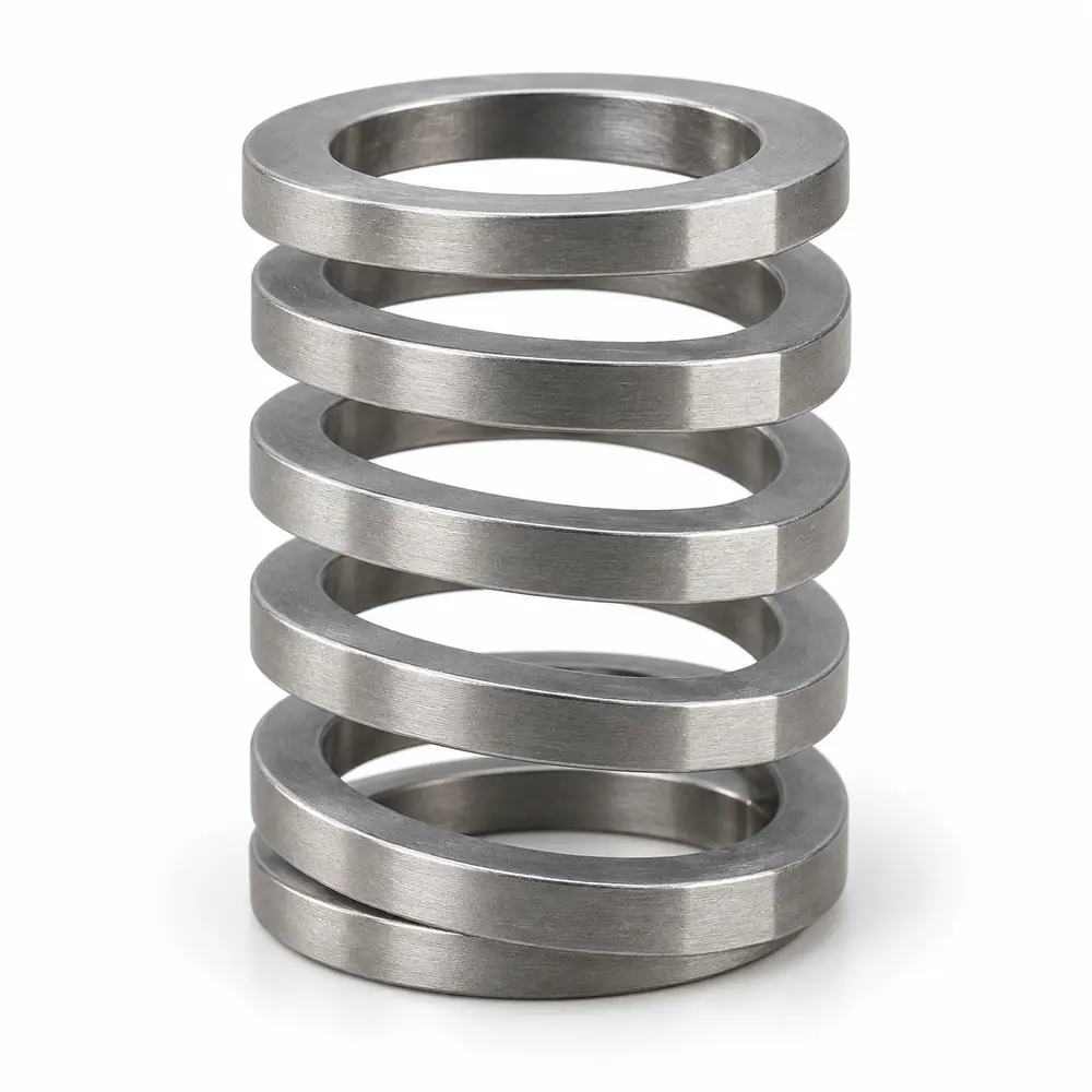 Rectangular-Wire Compression Springs — structure illustration